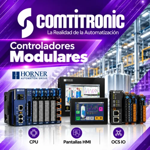 Controladores modulares para automatización industrial Controladores modulares para automatización industrial
